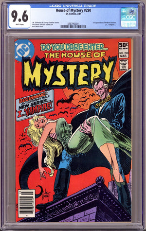 House of Mystery Vol 1 290 CGC 9.6 (NM+)   (1981)   Newsstand