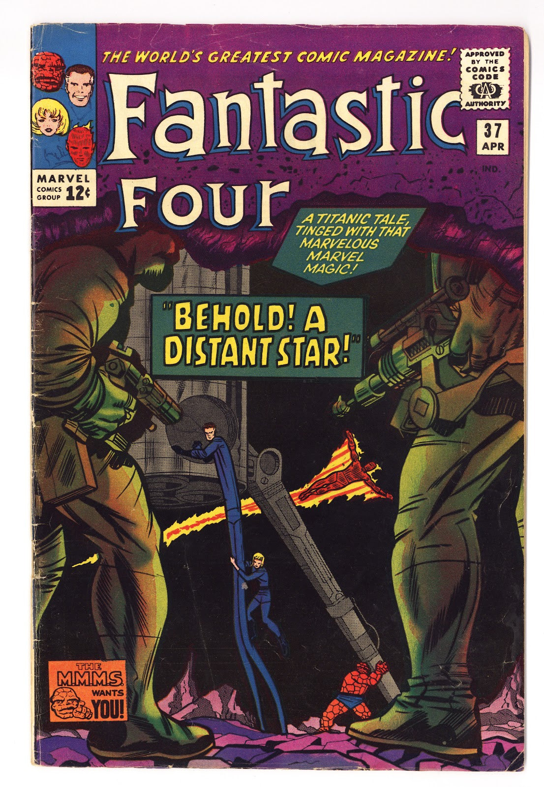 Fantastic Four Vol 1 37 VG/FN (5.0) (1965) 