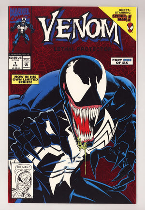 Venom: Lethal Protector Vol 1 1  NM- (9.2)   (1993)