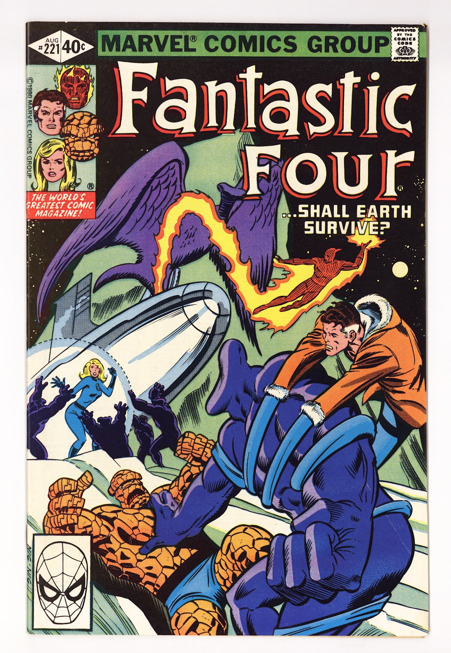 Fantastic Four Vol 1 221  High Grade   (1980)
