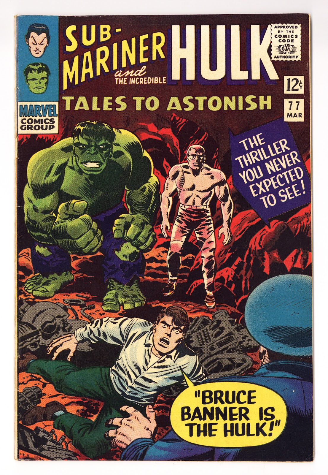 Tales to Astonish Vol 1 77  FN (6.0)   (1966)     
