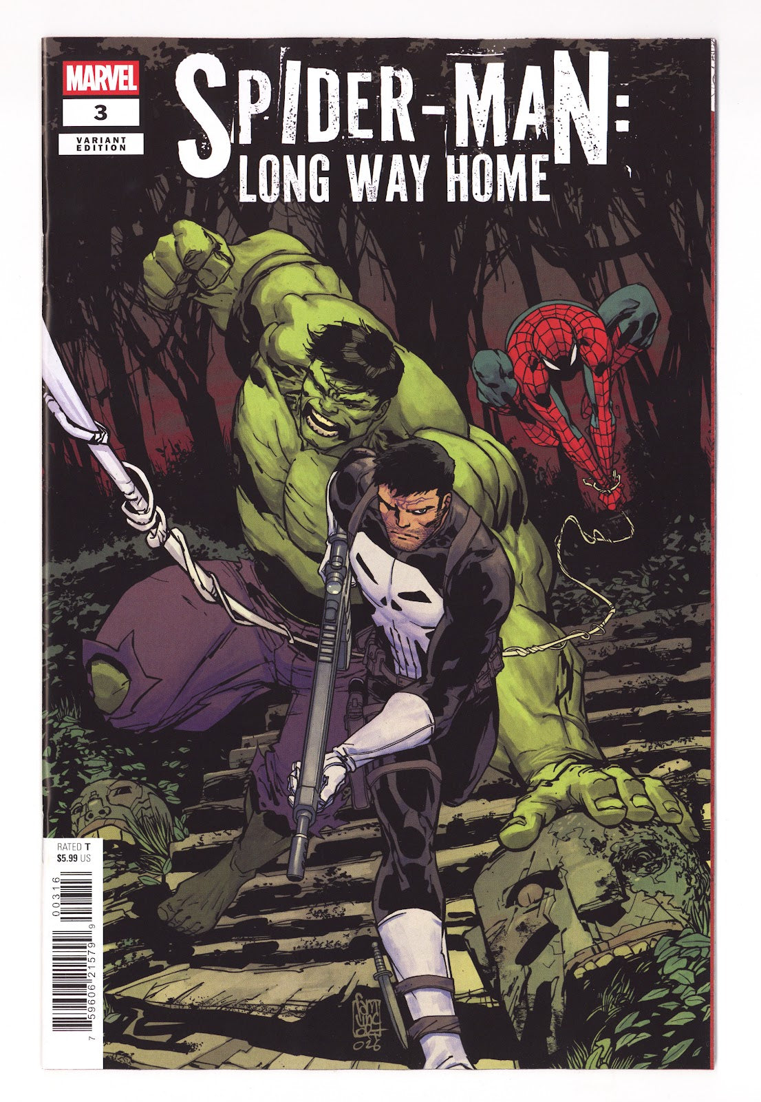 Spider-Man: Long Way Home  3 Camuncoli  Incentive NM- (9.2) NM- (9.2) (2026)