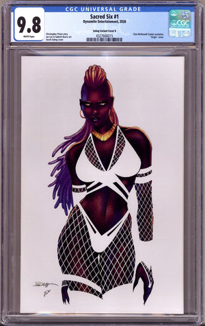 Sacred Six   1 CGC 9.8 (NM/M)   (2020) Suhng Virgin Negative Space Exclusive Variant