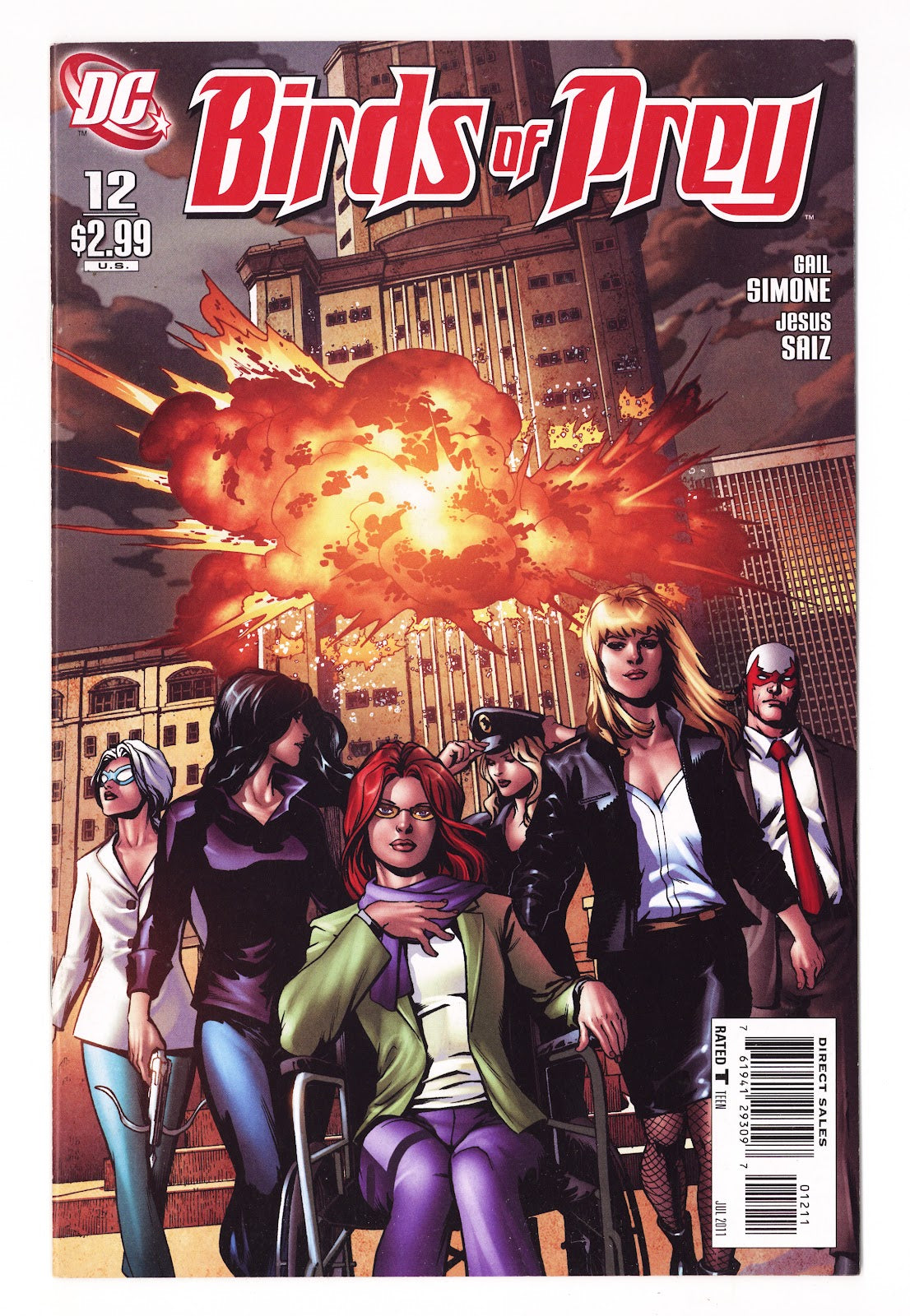 Birds of Prey Vol 2 12 High Grade (2011) 
