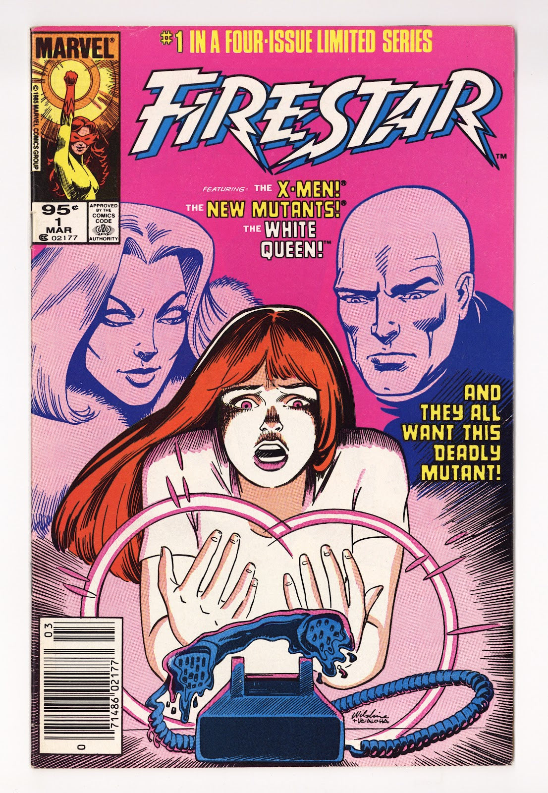 Firestar Vol 1 1  Mid Grade   (1986)   Canadian Price Variant  