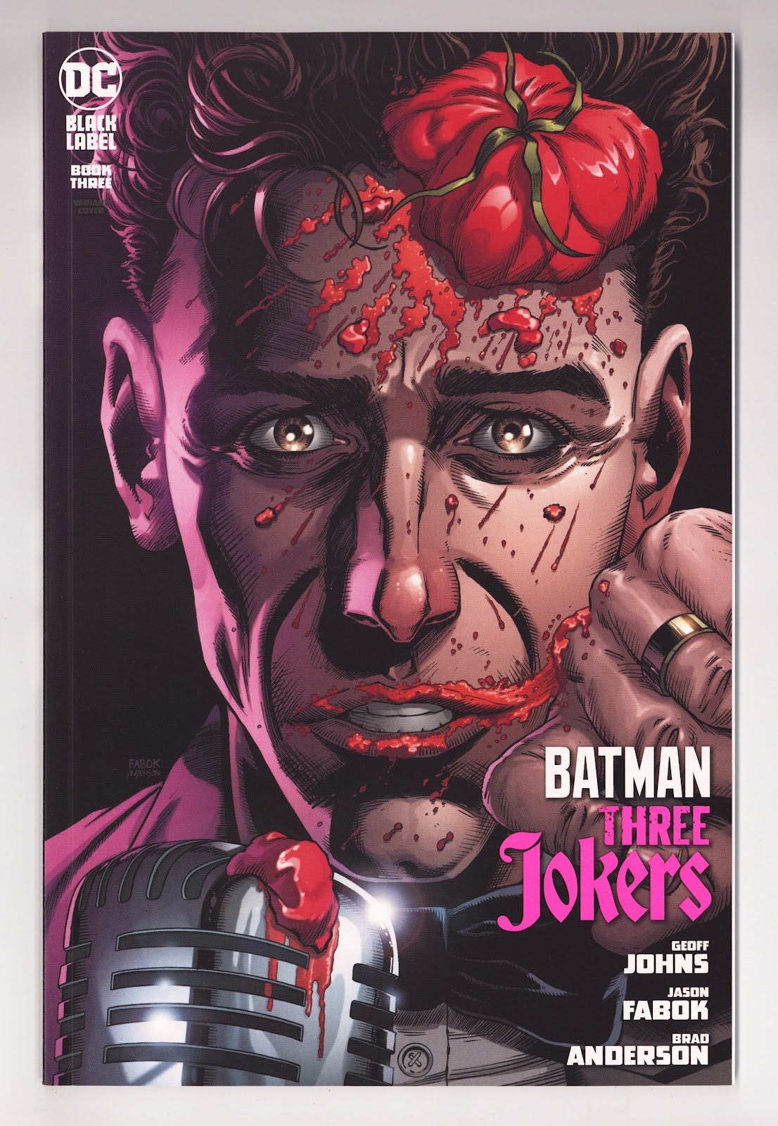 Batman: Three Jokers 3 High Grade (2020) Fabok Stand-Up Comedian Variant 