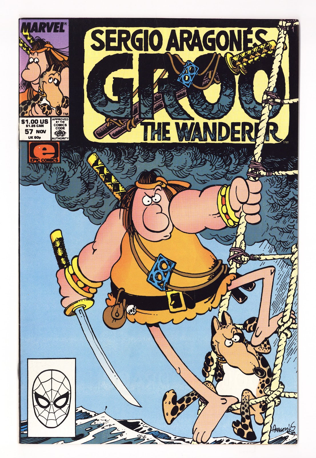 Sergio Aragones Groo the Wanderer 57 High Grade (1989) Direct 
