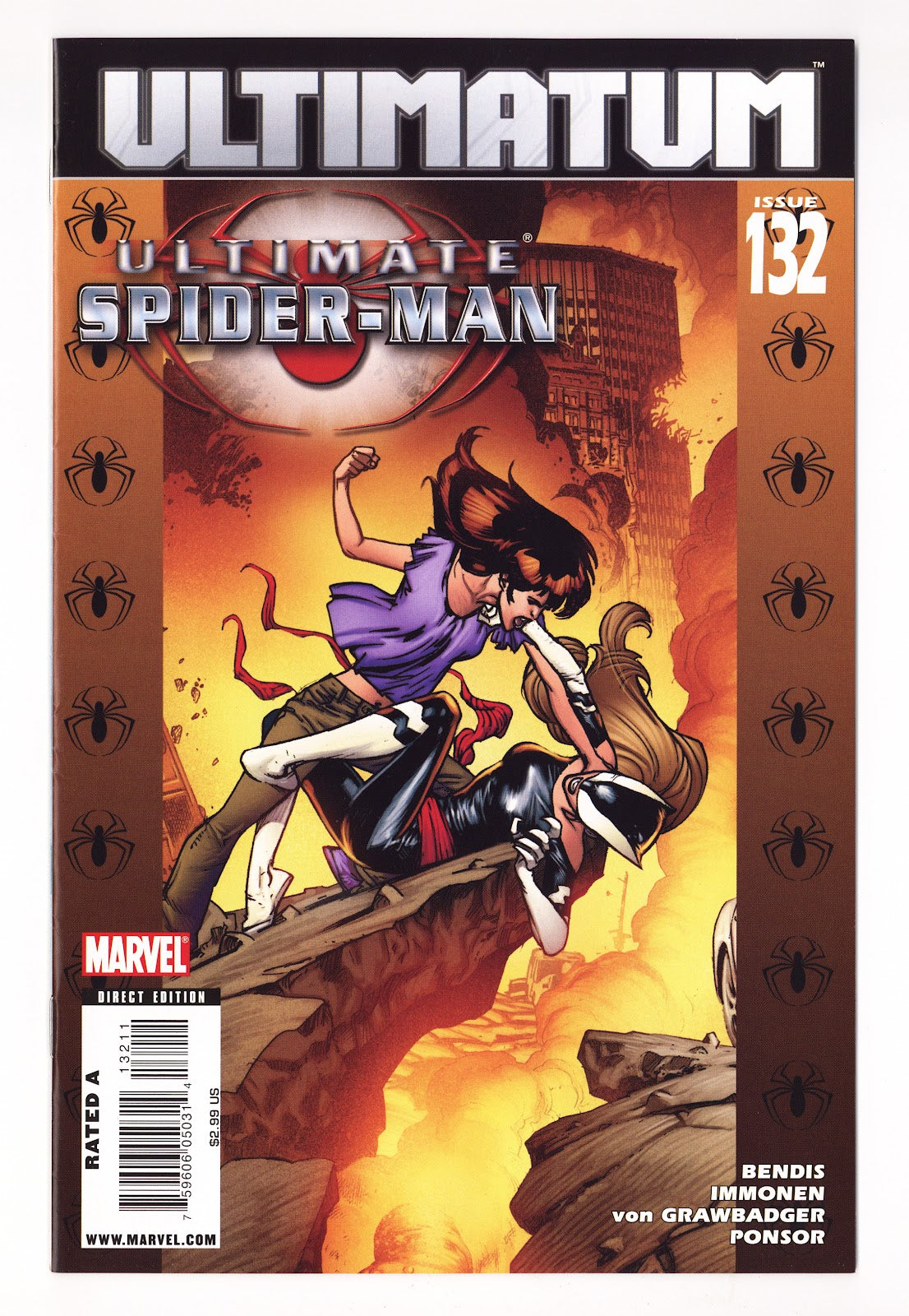 Ultimate Spider-Man Vol 1 132  Mid Grade   (2009)     