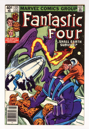 Fantastic Four Vol 1 221 Mid Grade (1980) Newsstand