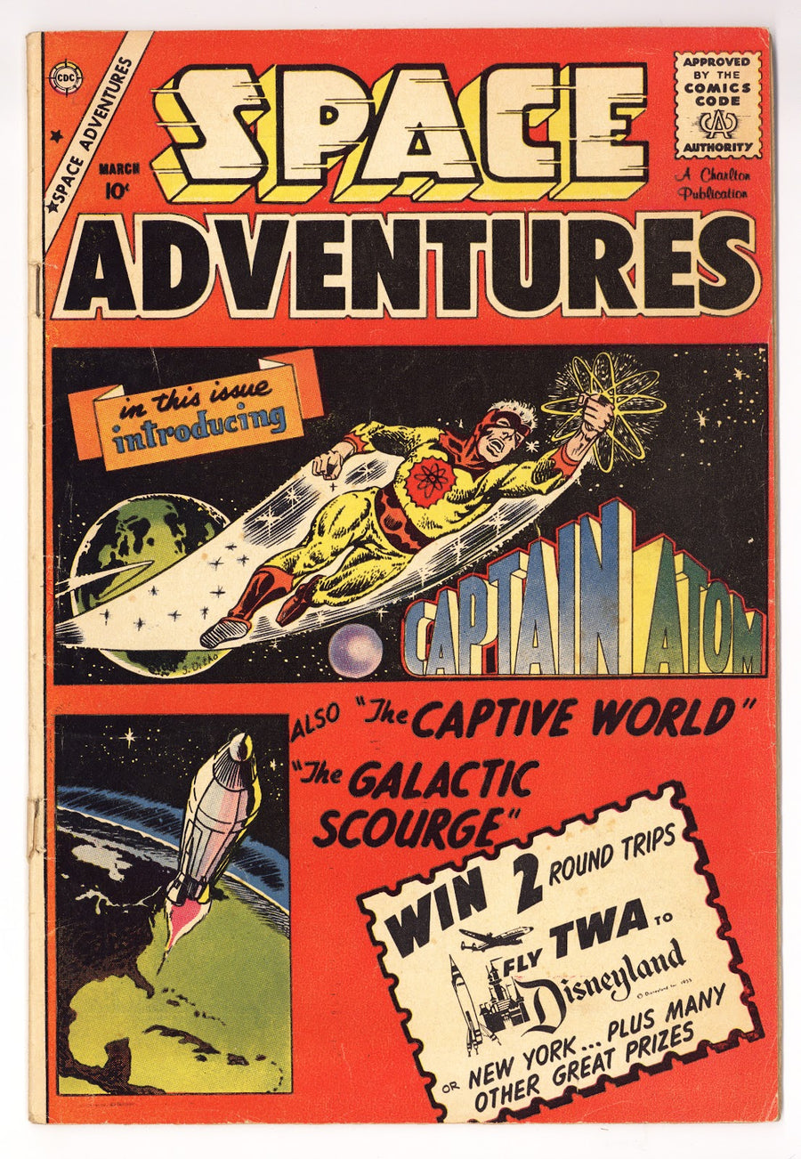 Space Adventures Vol 3 33  VG- (3.5) Bottom Staple Detached  (1960)     
