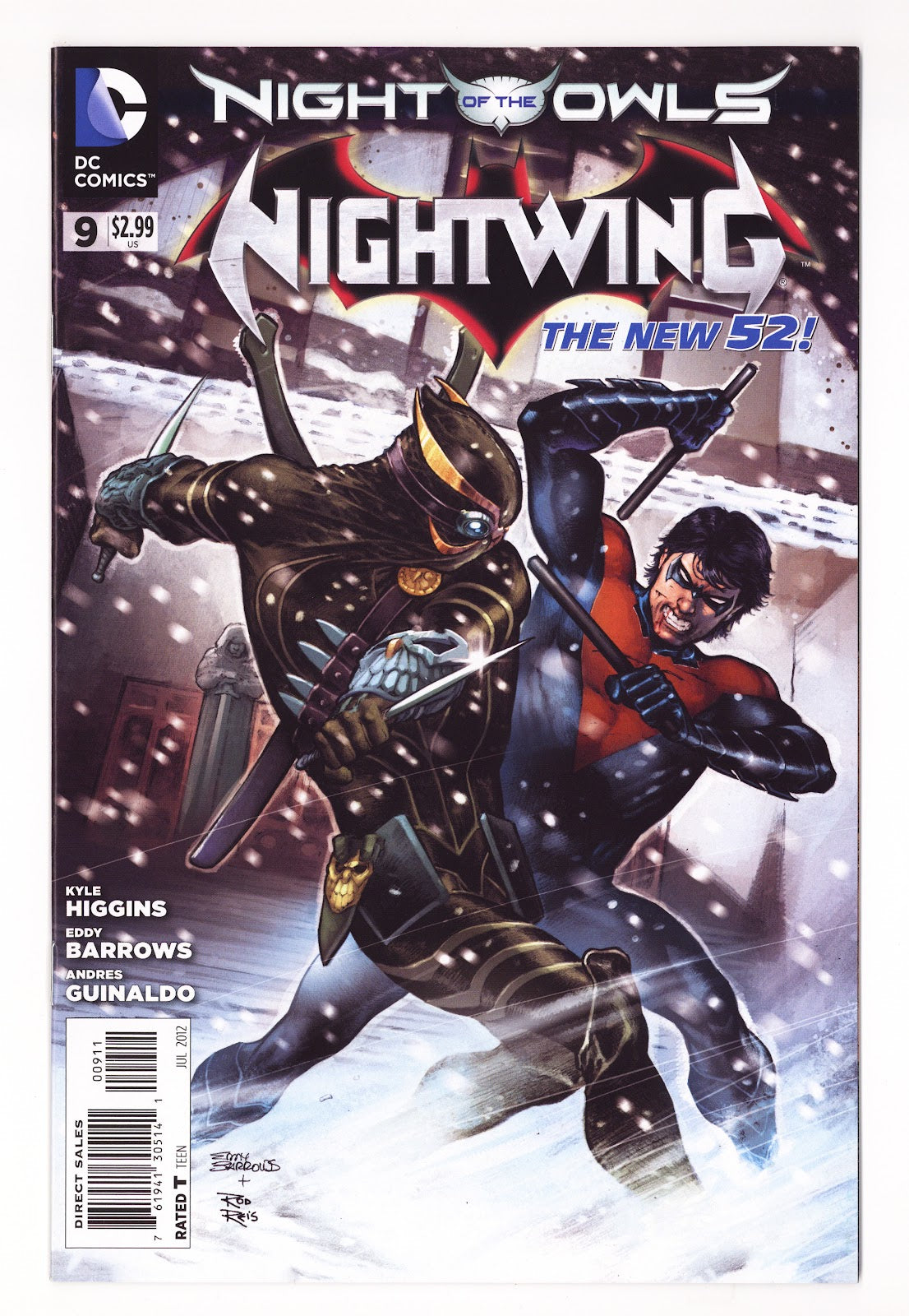 Nightwing Vol 3 9  High Grade   (2012)