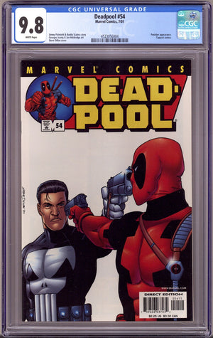 Deadpool Vol 2 54 CGC 9.8 (NM/M) (2001)