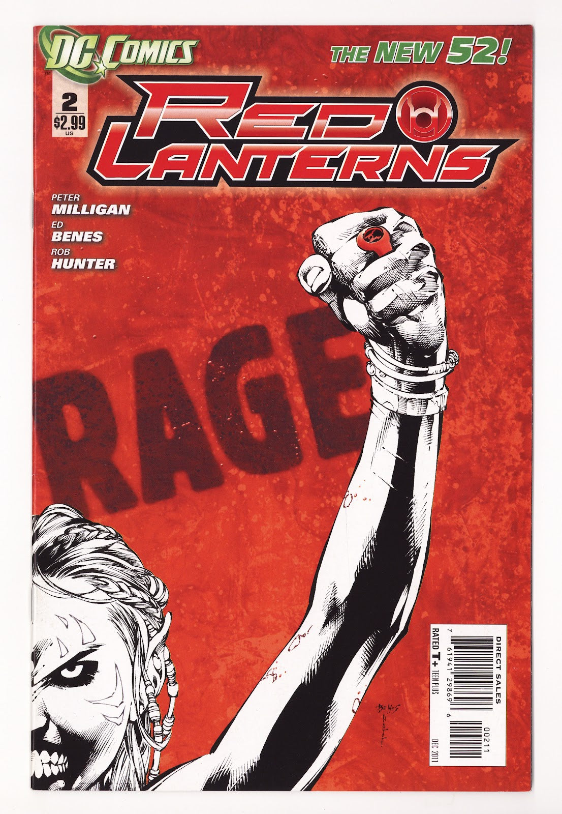 Red Lanterns 2 High Grade (2011) Direct Sales 