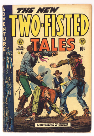 Two-Fisted Tales Vol 1 36 VG/FN (5.0) (1954)