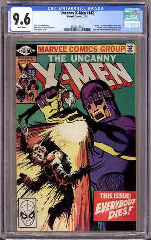 The Uncanny X-Men Vol 1 142 CGC 9.6 (NM+) (1981)