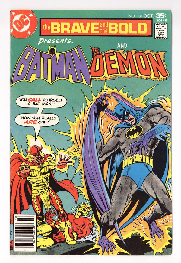 The Brave and the Bold Vol 1 137 Mid Grade (1977)