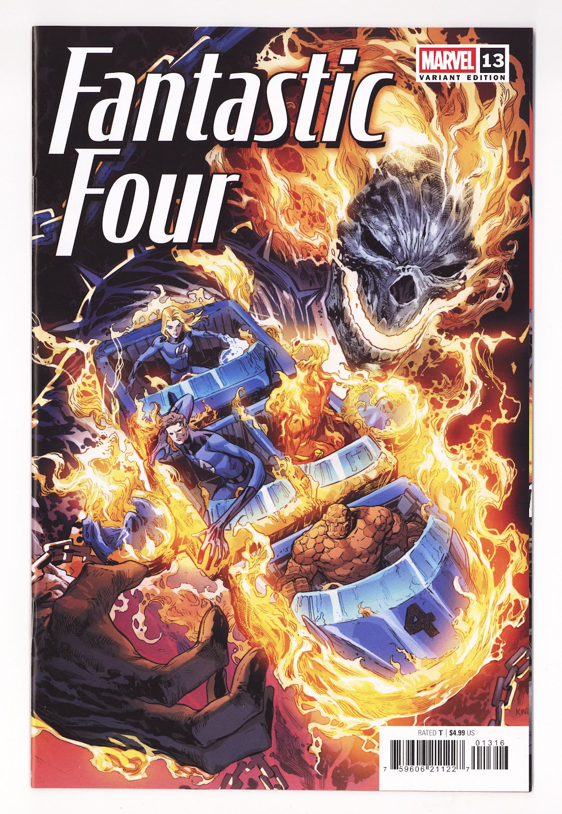 Fantastic Four Vol 8 13(739)  NM- (9.2)   (2026) Lashley   Incentive Variant  