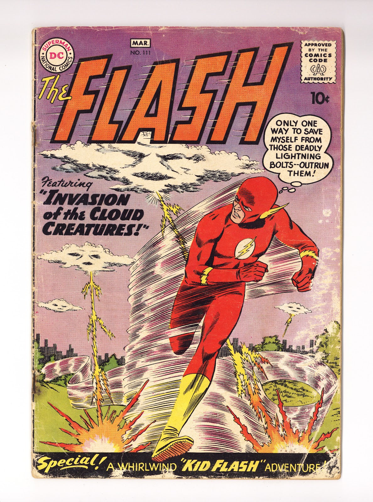 The Flash Vol 1 111  GD+ (2.5)   (1960)     