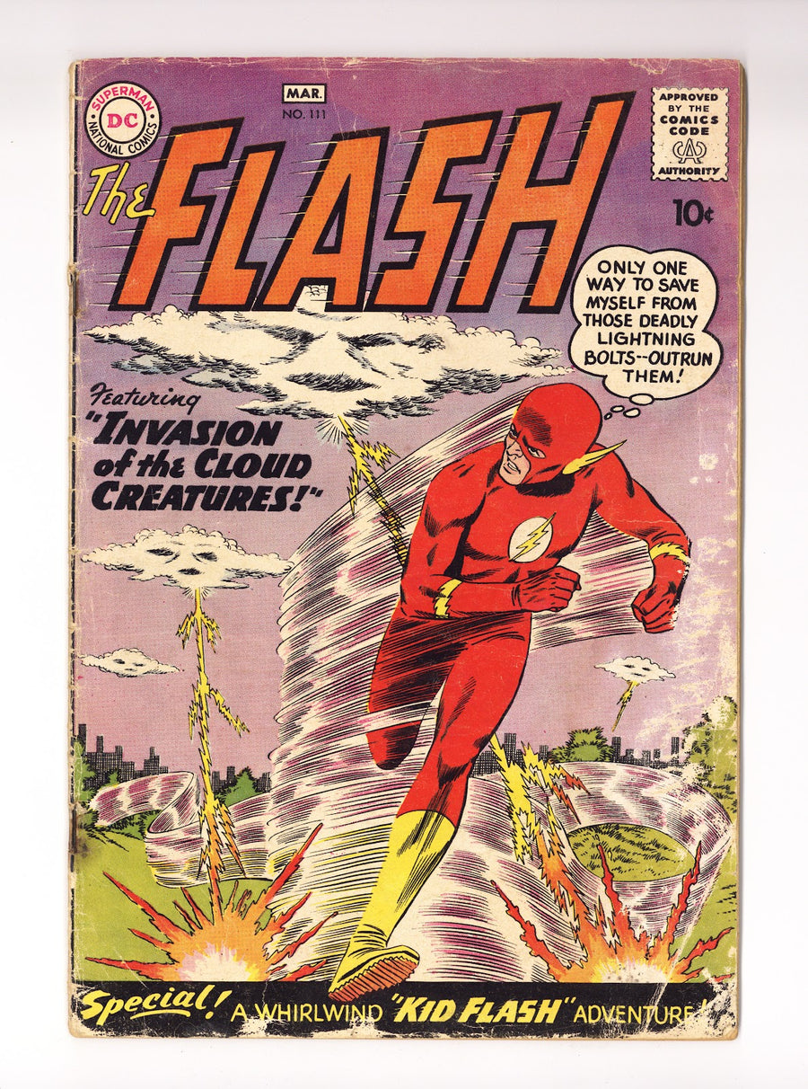 The Flash Vol 1 111  GD+ (2.5)   (1960)     
