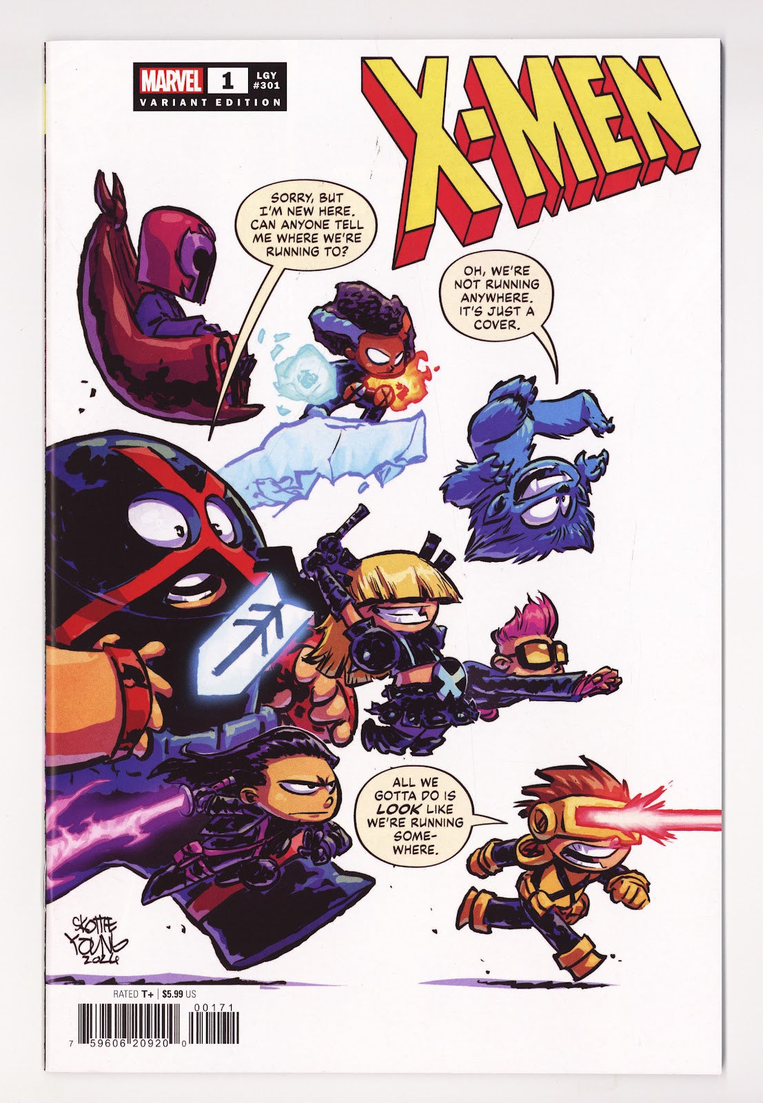 X-Men Vol 6 1 (301) High Grade (2024) Young Variant 
