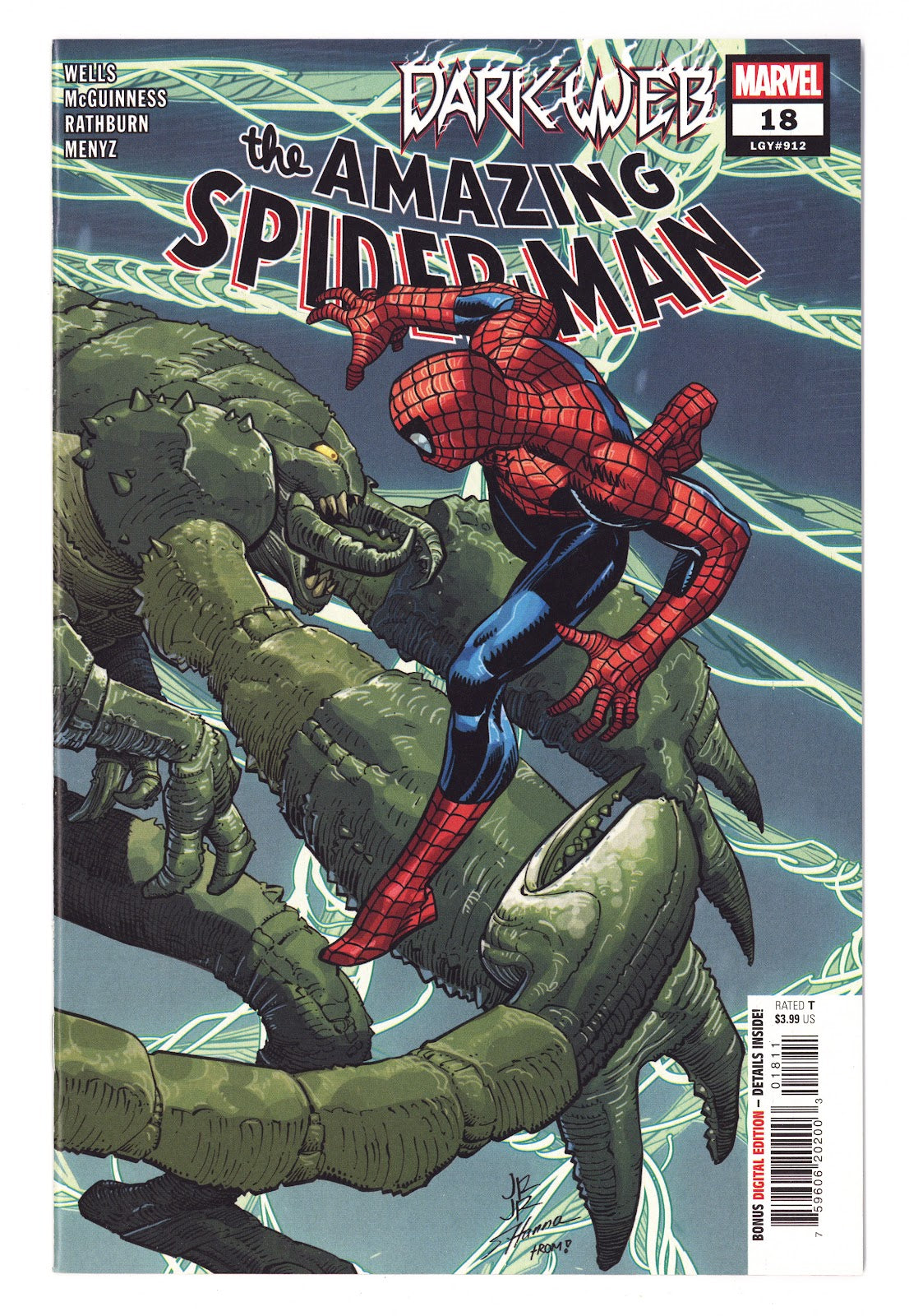 The Amazing Spider-Man Vol 6 18 (912) High Grade (2023) 