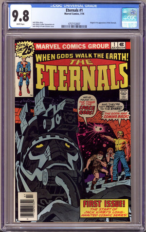 The Eternals Vol 1 1 CGC 9.8 (NM/M)   (1976)