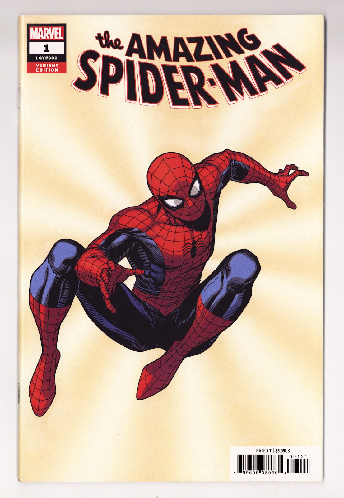 Amazing Spider-Man Vol 5 1 (802) High Grade (2018) Cheung Variant 