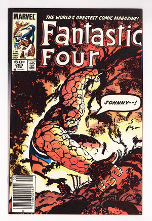 Fantastic Four Vol 1 263 High Grade (1984) Newsstand