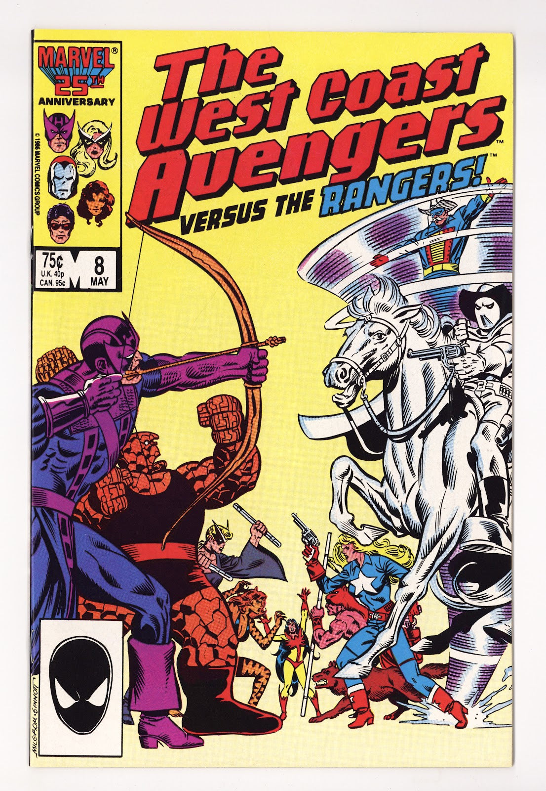 West Coast Avengers Vol 2 8  High Grade   (1986)   Direct  