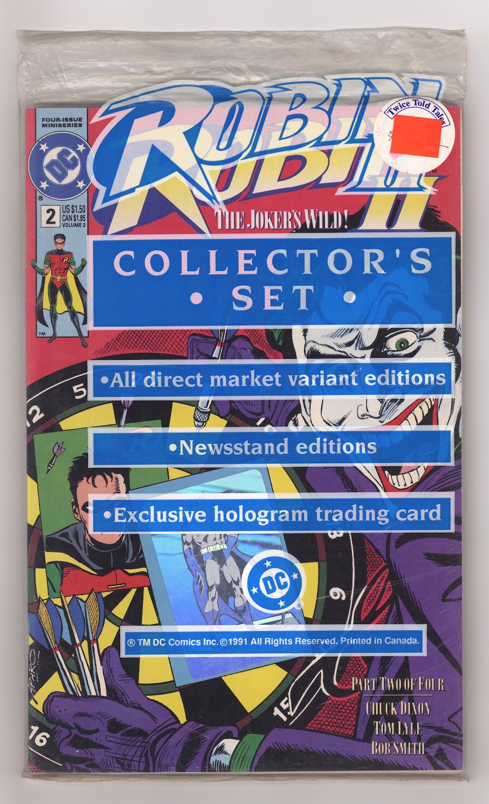 Robin II Collector's Set   2  Sealed   (1991)     