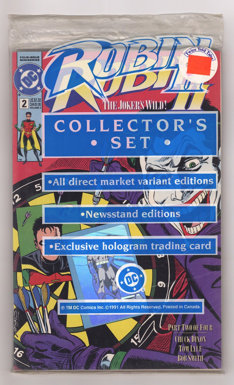 Robin II Collector's Set   2  Sealed   (1991)     