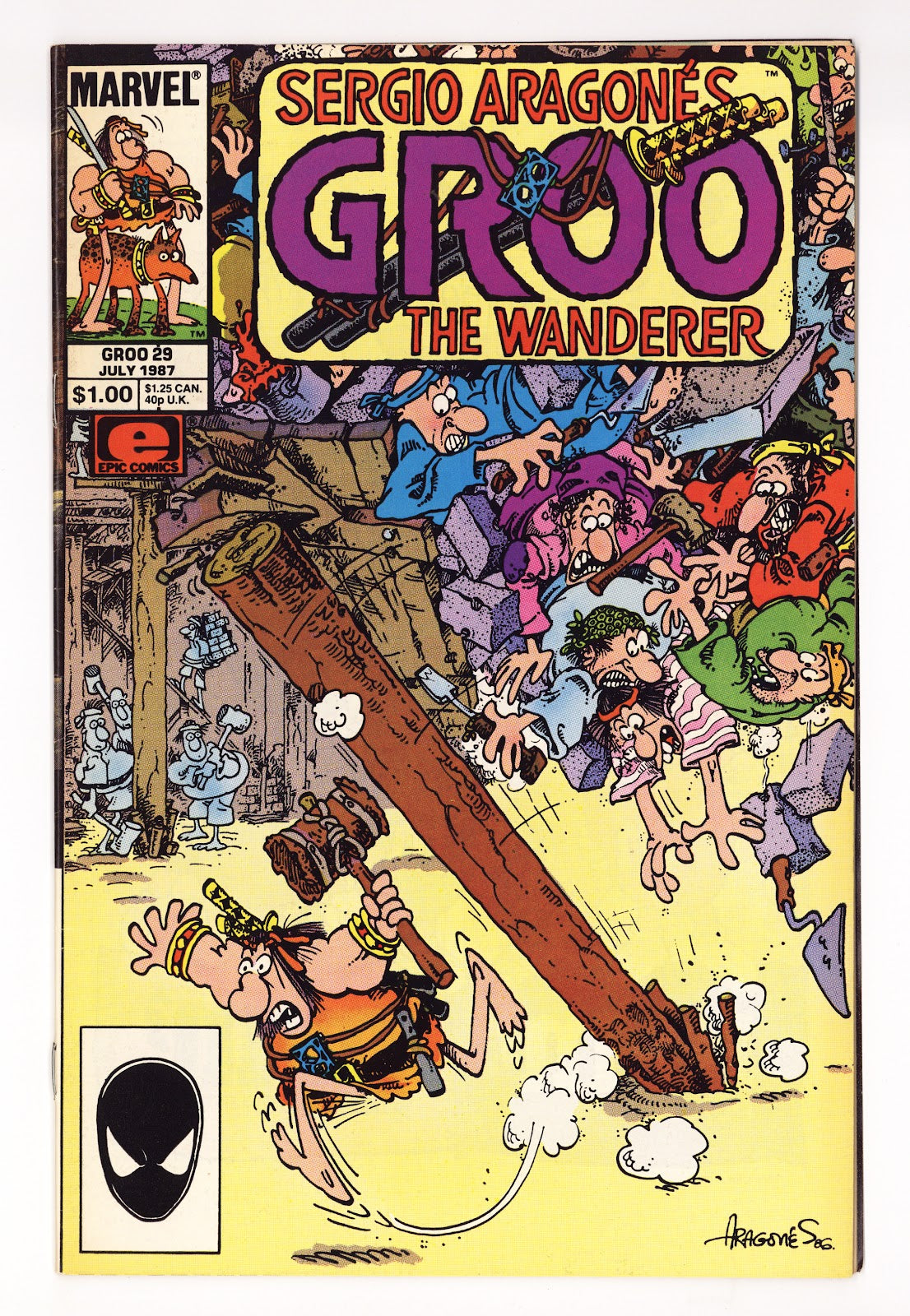 Sergio Aragones Groo the Wanderer Vol 2 29  High Grade   (1987)