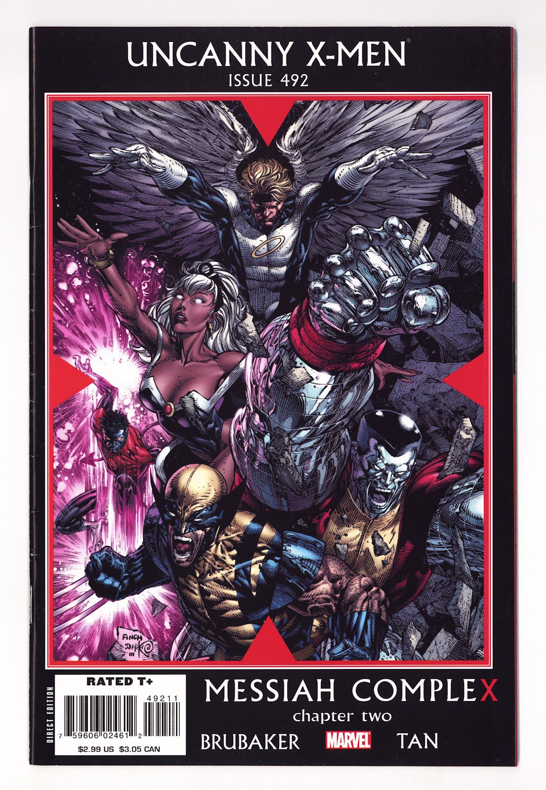 The Uncanny X-Men Vol 1 492  Mid Grade   (2008)     