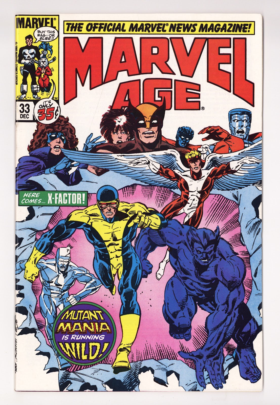 Marvel Age 33 High Grade (1985) 