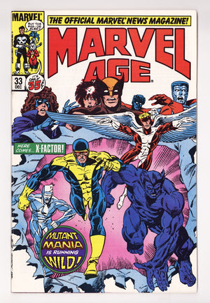 Marvel Age 33 High Grade (1985)
