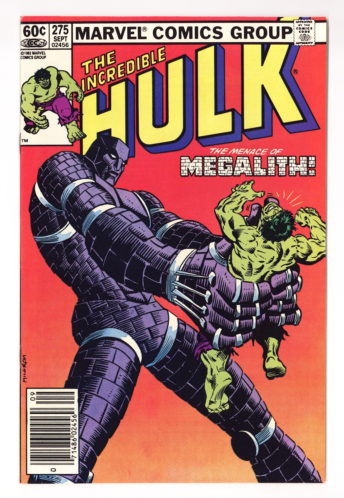 The Incredible Hulk Vol 1 275  Mid Grade   (1982)   Newsstand  