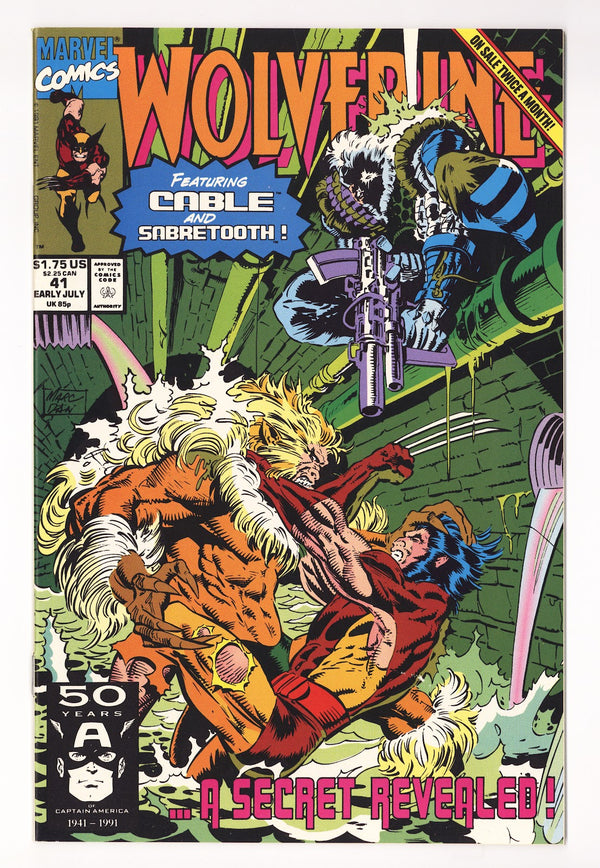 Wolverine Vol 2 40 High Grade (1991)