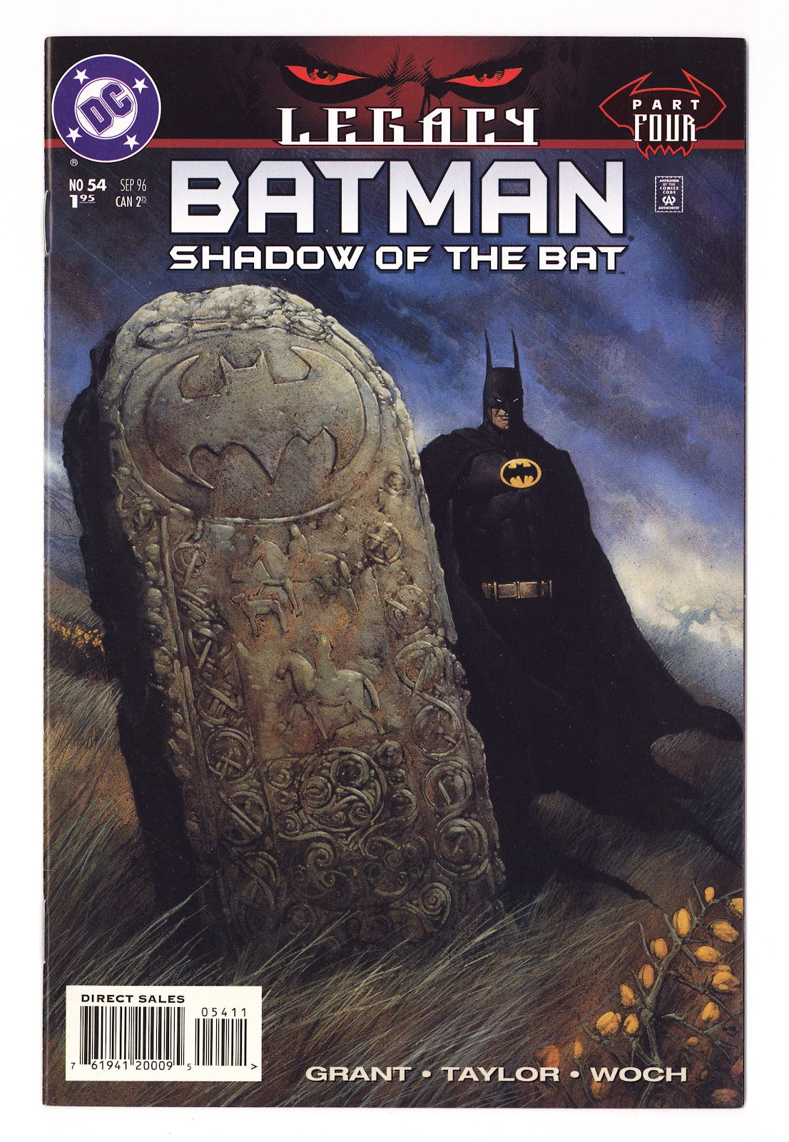 Batman: Shadow of the Bat   54  High Grade   (1996)   Direct Sales  