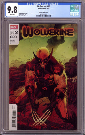 Wolverine Vol 7 20 CGC 9.8 (NM/M) (2022) Coccolo Variant