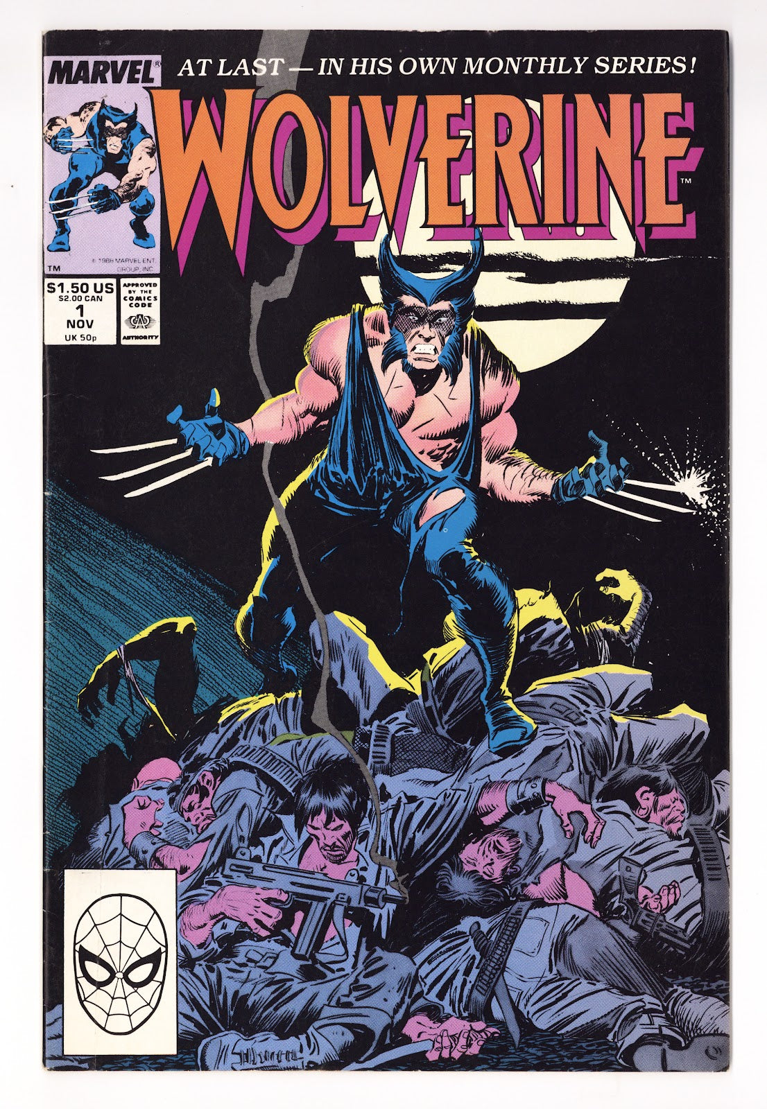 Wolverine Vol 2 1  VG+ (4.5)   (1988)     