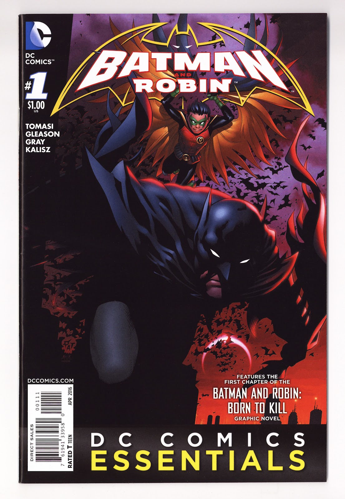 DC Comics Essentials: Batman and Robin 1 High Grade (2016) 