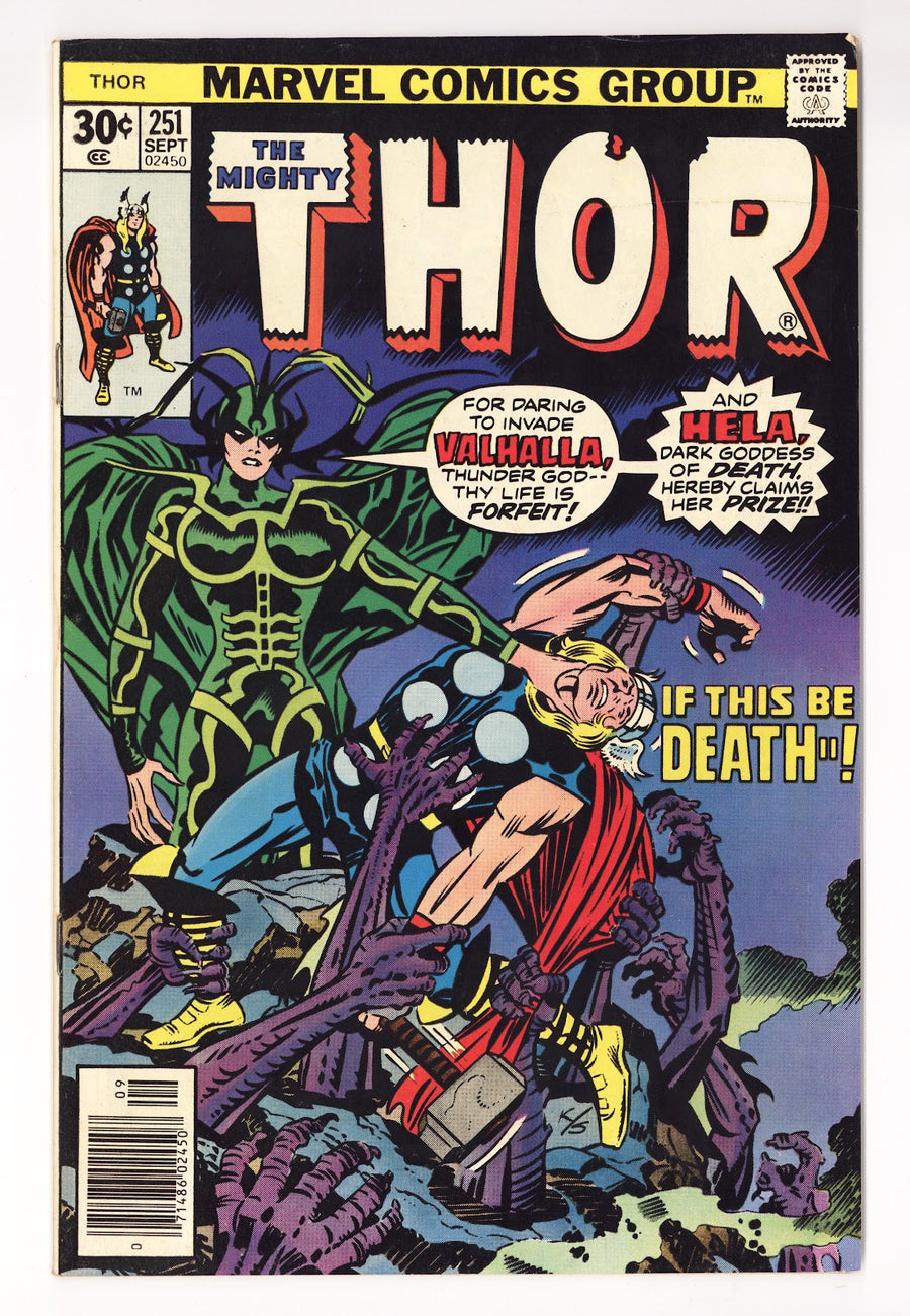 Thor Vol 1 251  Mid Grade   (1976)     
