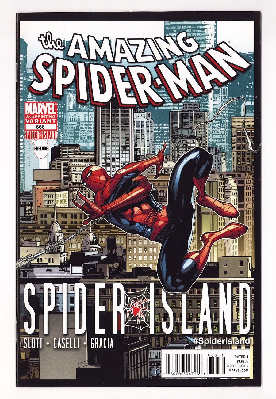 The Amazing Spider-Man Vol 2 666  NM- (9.2)   (2011)   2nd Print