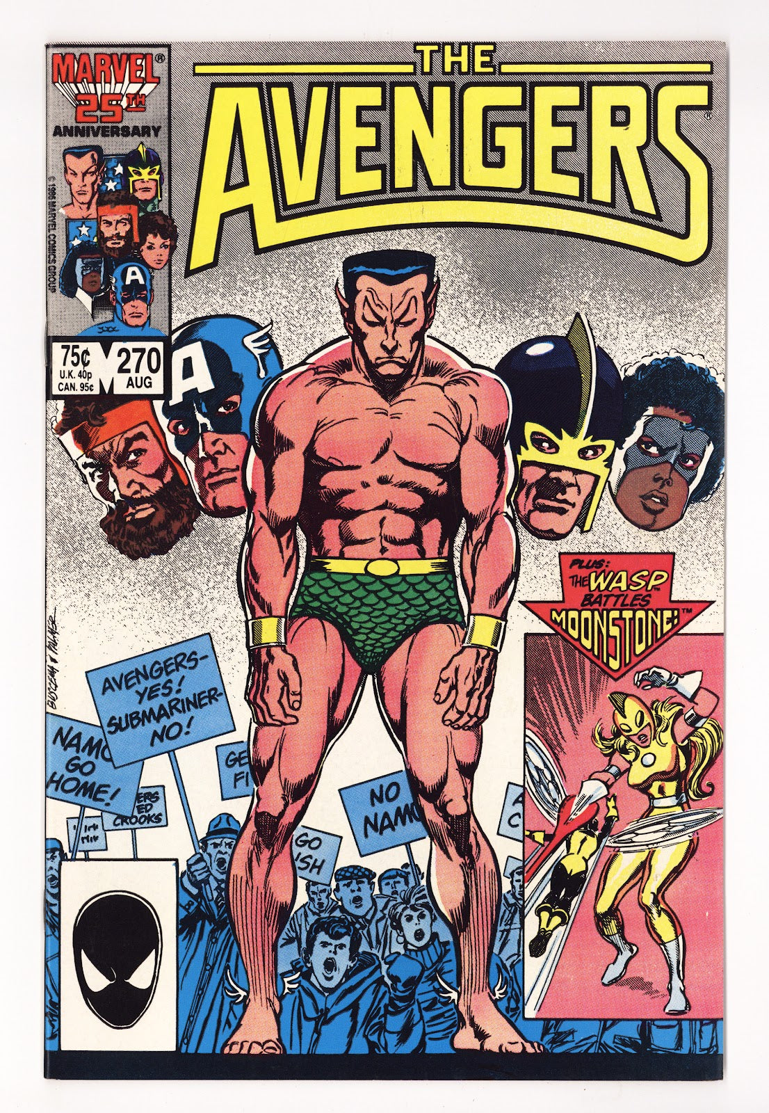 The Avengers Vol 1 270  High Grade   (1986)   Direct  