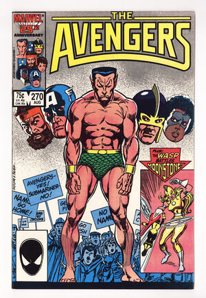 The Avengers Vol 1 270  High Grade   (1986)   Direct