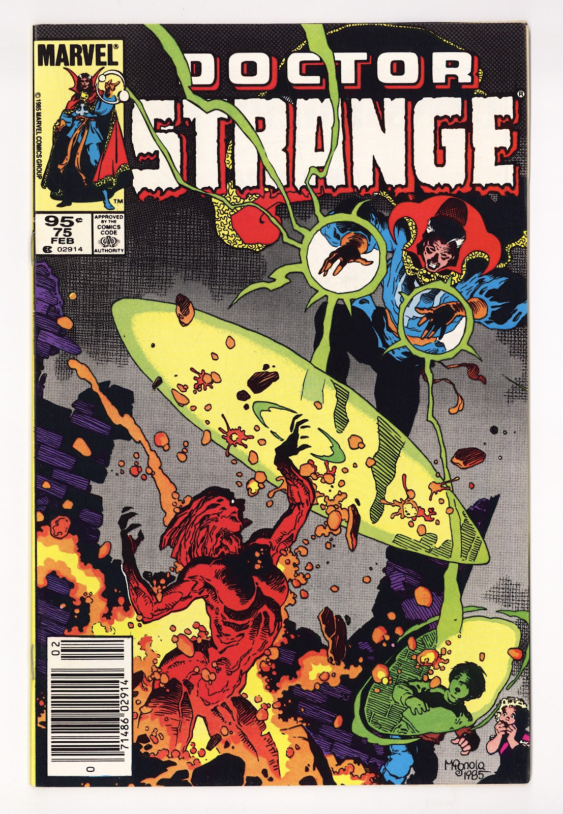 Doctor Strange Vol 2 75 VF (8.0) (1986) Canadian Price Variant 