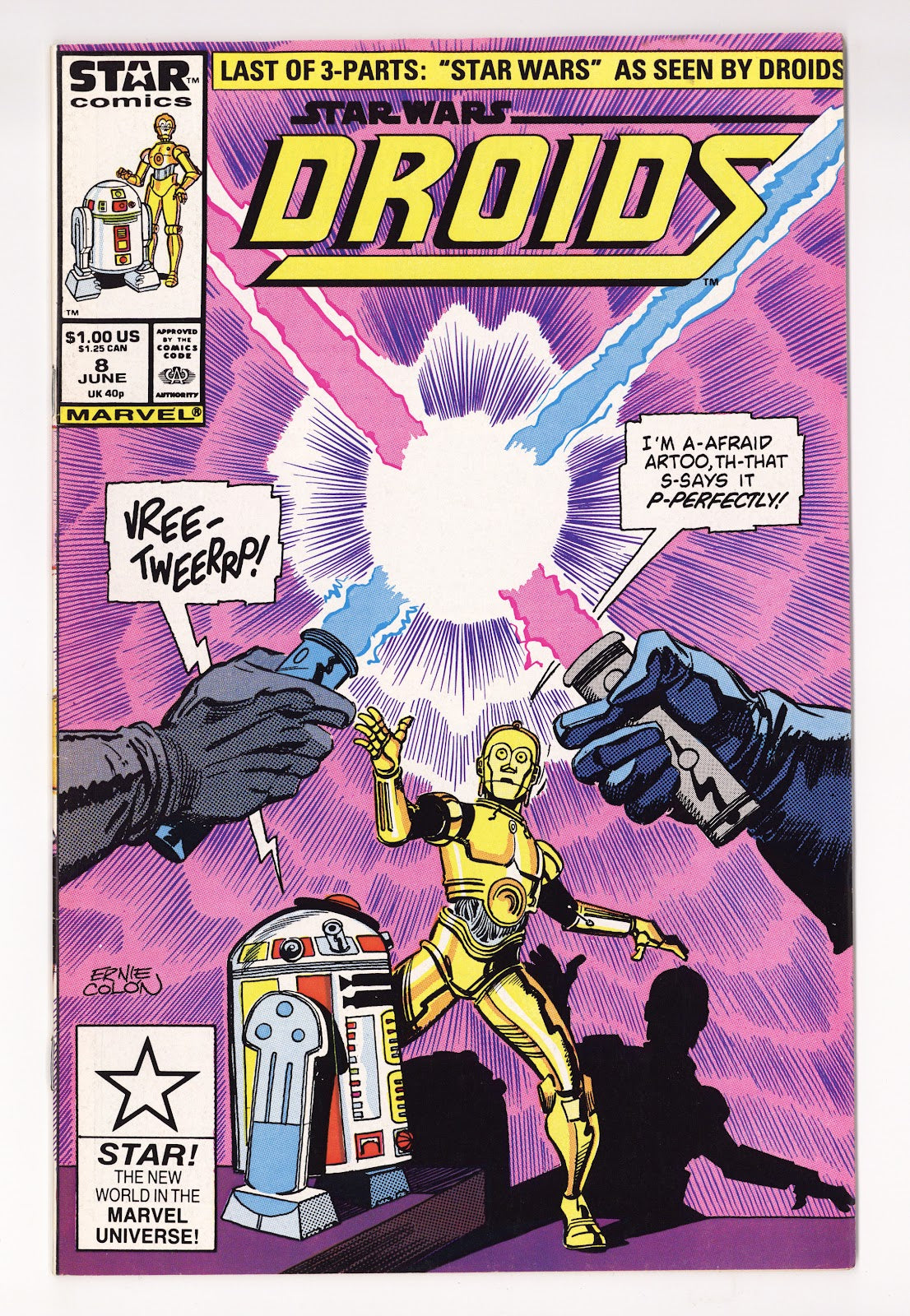 Droids Vol 1 8  FN/VF (7.0)   (1987)     