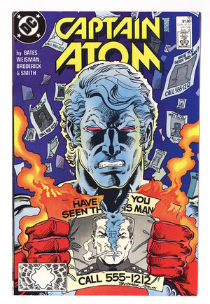 Captain Atom Vol 3 18  Mid Grade   (1988)