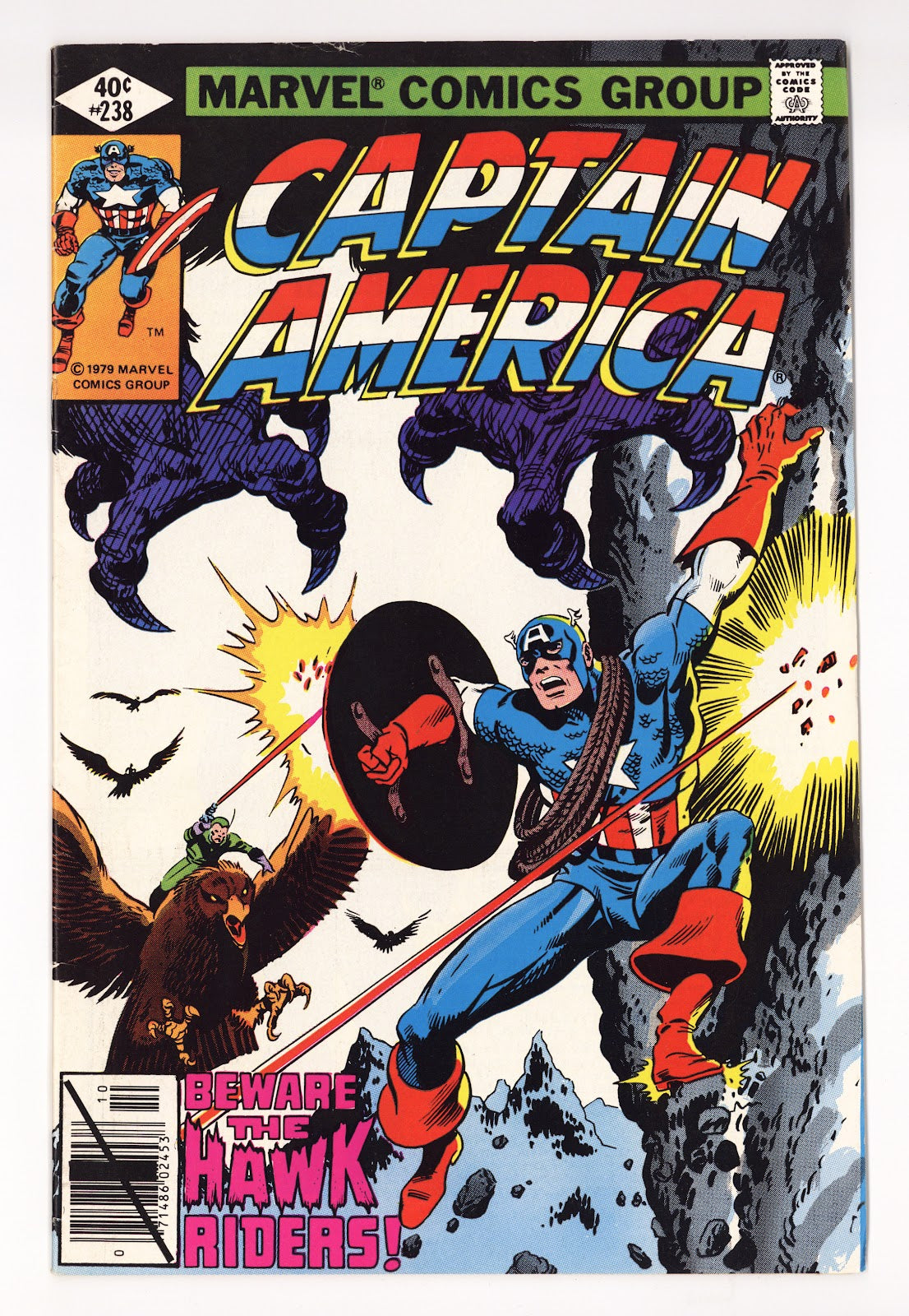 Captain America Vol 1 238  Mid Grade   (1979)