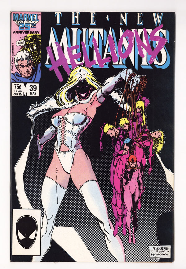 The New Mutants Vol 1 39 Mid Grade (1986) Direct